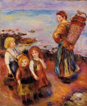 Pierre Auguste Renoir : Mussel Fisherman